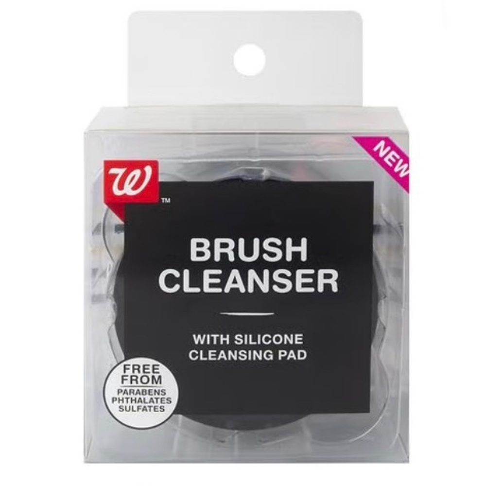 NEW Solid Brush Cleanser with Silicone Cleansing Pad